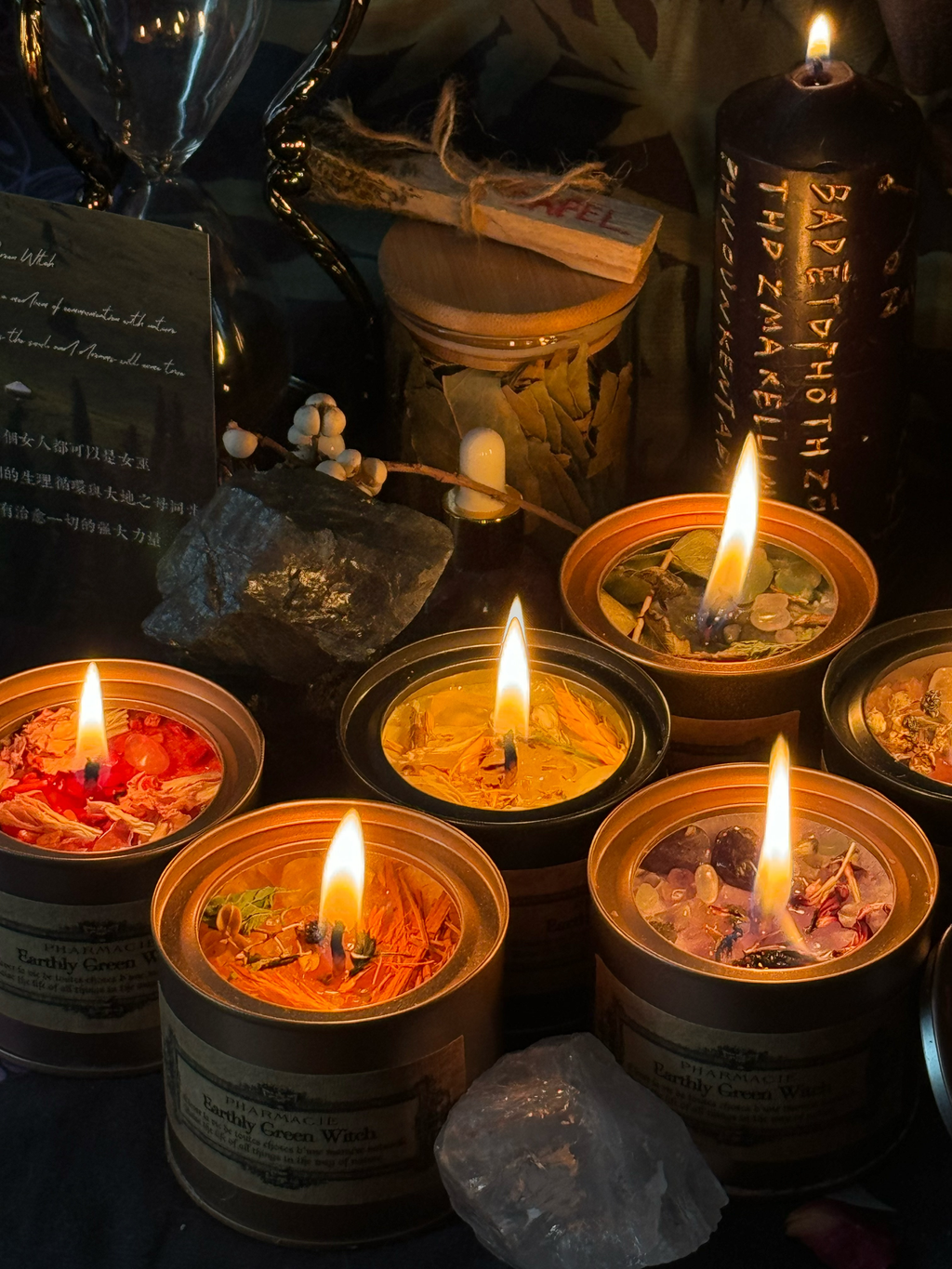 Wildflower Candles Metal