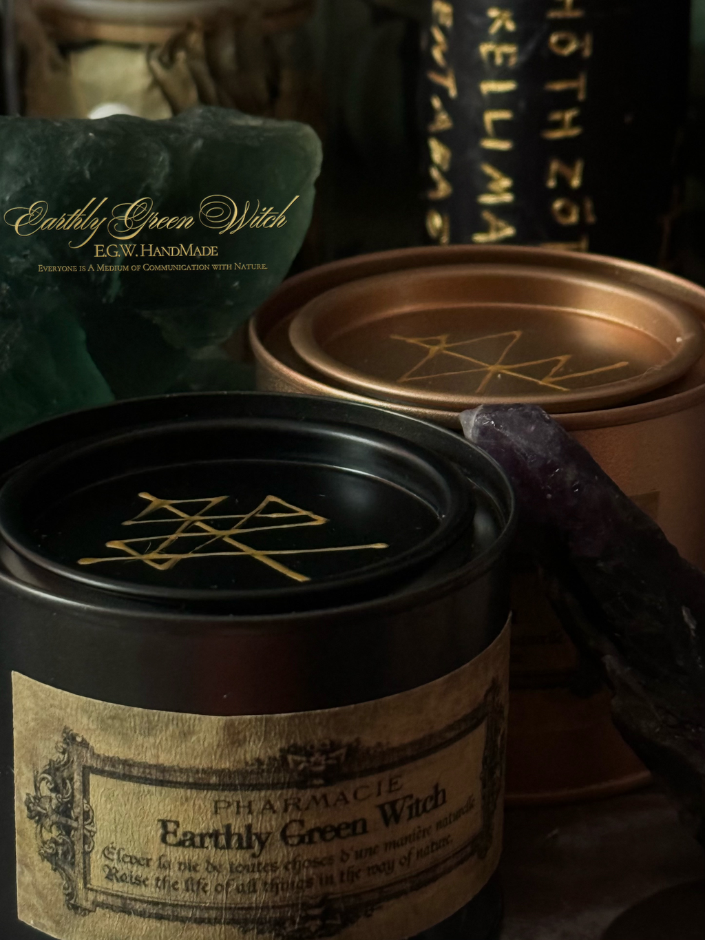 Wildflower Candles Metal