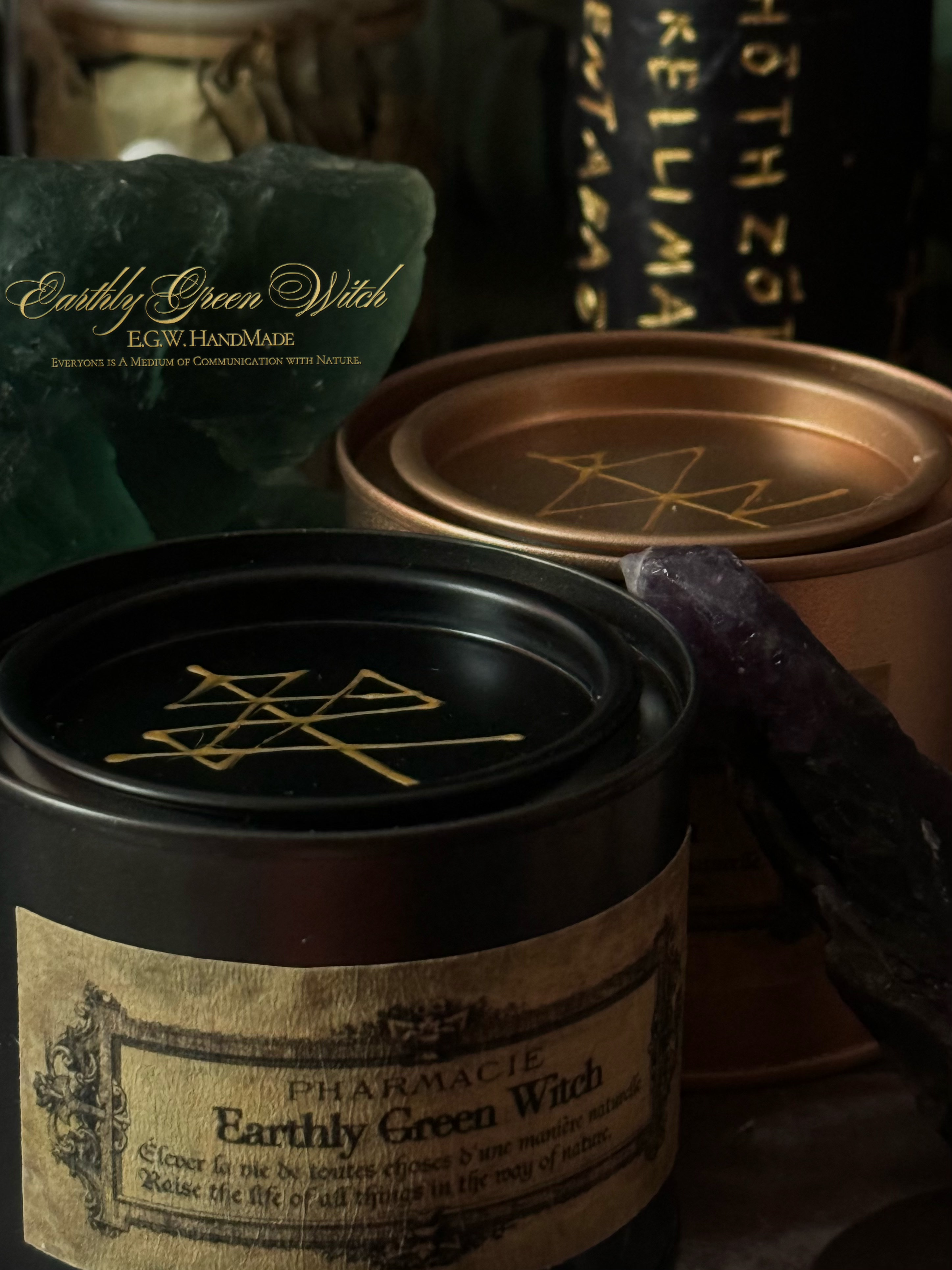Wildflower Candles Metal